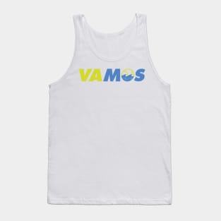 VAMOS Let's Go Tennis Design by CoVA Tennis Tank Top